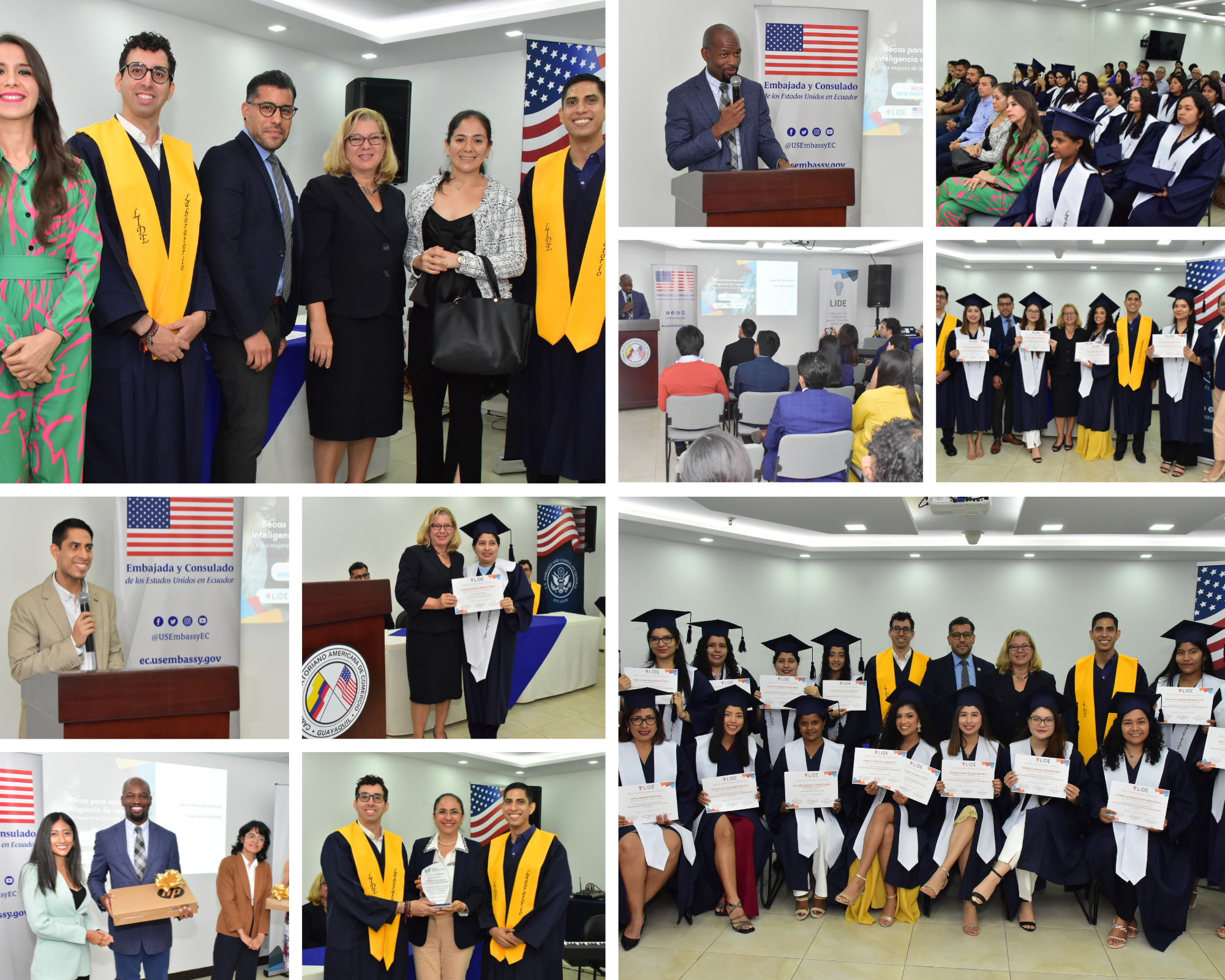 Collage de graduadas